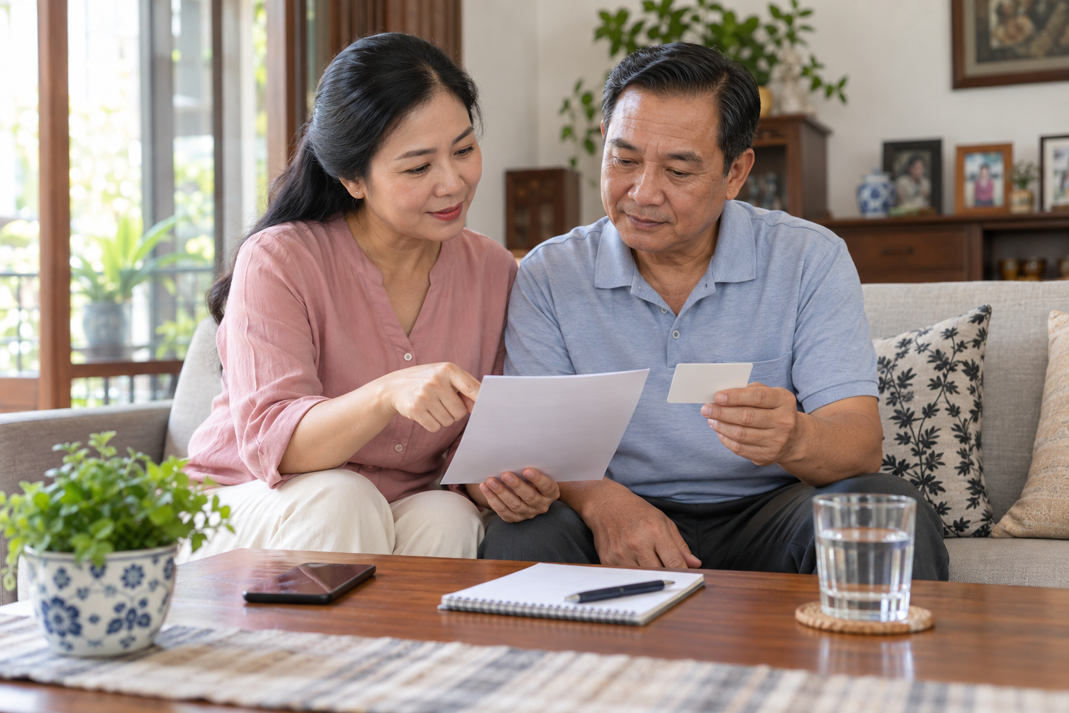 Người thân cùng chuẩn bị thông tin sức khỏe và liên hệ khẩn tại nhà